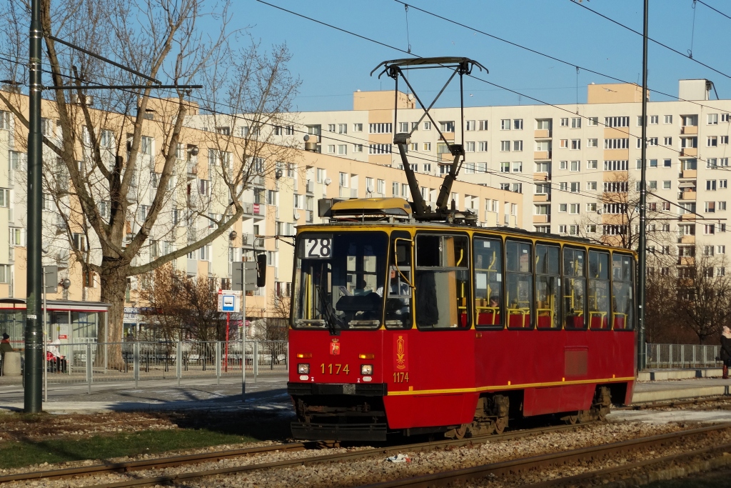 1174
Za rok stuknie "temu tramwaju" trzydziestka.
Słowa kluczowe: 105Na 1174 28 Kijowska